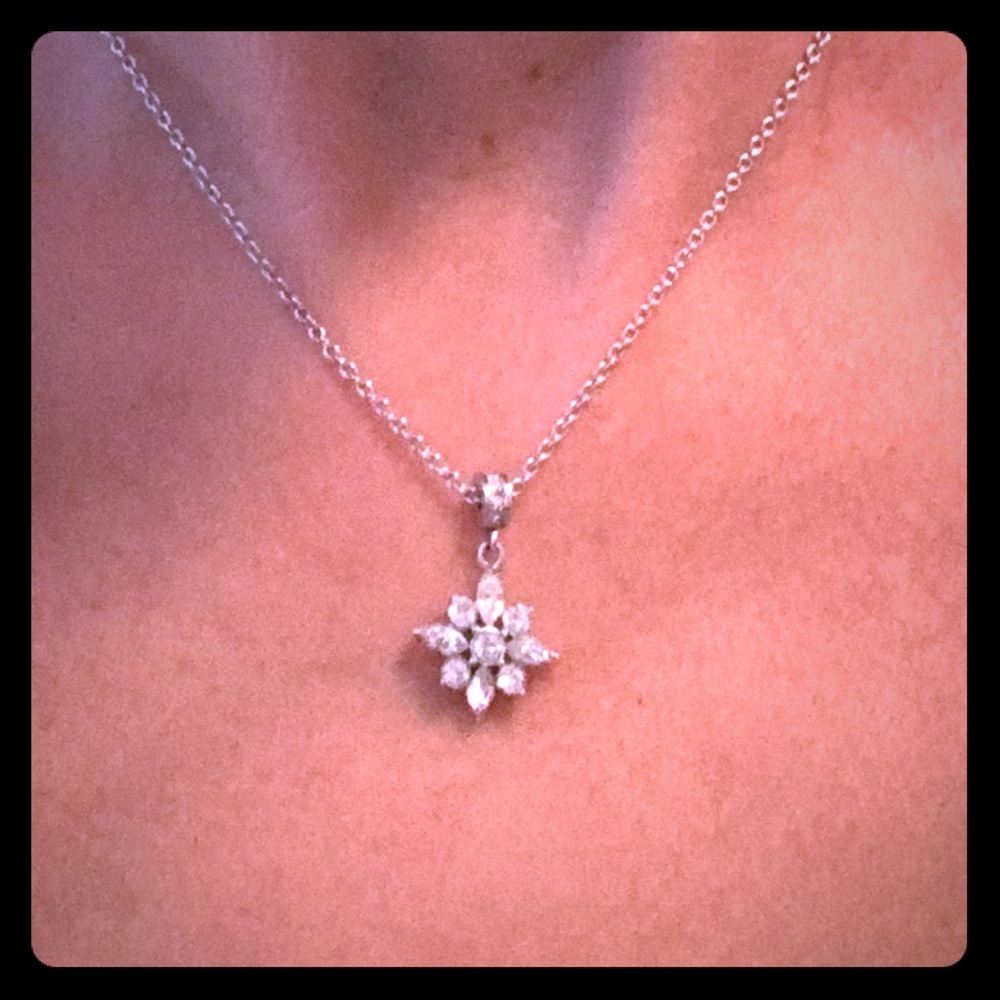 Beautiful Silver and CZ Pendant